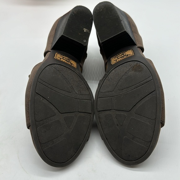 Natural Soul Brown Heels Sz 8.5 MCH6358 - Picture 5 of 7
